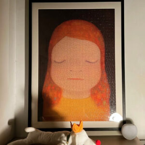 現貨｜奈良美智抬頭月光女孩拼圖1000片